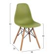 Scaun din polipropilena Twist