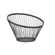 Cos negru pentru fructe, Hendi, Inox, 300x(H)250 mm