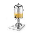 Dispenser suc 8 lt, suport inox, container din policarbonat, Hendi, robinet antipicurare, 260x360x(h)560 mm