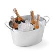 Frapiera model rustic, Hendi, tip galeata, 400x330x(H)220, otel galvanizat