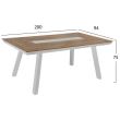 Masa din aluminiu Polywood