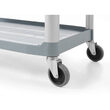 Carucior servire Hendi 3 nivele, cu roti, pentru depozitare si servire, Hendi, incarcare maxima 50 kg/nivel, 1028x510x(H)960 mm