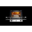 Cuptor convectie Hendi H90, 4 tavi 438x315 mm incluse, 2 elemente incalzire, 2 ventilatoare, termostat reglabil 50-300 gr C, timer 0-120 min, 2670 W, 595x595x(H)570 mm
