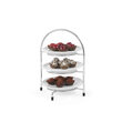Suport servire pentru 3 farfurii cu diametru max 27.5 cm, Hendi, 290x200x(H)440 mm