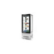 Vitrina frigorifica de prezentare interval temp. 2?/6?C, 500 W, corp inox, ARKTIC by Hendi, 850x650x(H)1908 mm, Clasa energetica C