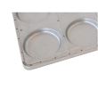 Tava cu forme rotunde 800x600mm - Errepan
