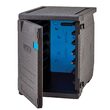 Suport de transport cu izolatie profesionala CAM GOBOX®, cu incarcare frontala, pentru recipiente de 600x400 mm, cu 6 ghidaje integrate