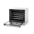 Cuptor convectie cu umidificare Hendi H90S, 4 tavi 438x315 mm incluse, 2 elemente incalzire, 2 ventilatoare, termostat reglabil 50-300 gr C, timer 0-120 min, 2670W, 595x595x(H)570 mm