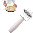 Rola cu pini pentru aluat Inox Hendi Profi Line, 80x210 mm