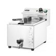 Friteuza electrica cu scurgere 10L Goliath Hendi, 10Kw, 400v, 299x584x(H)375mm