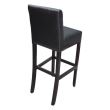 Scaun de bar din lemn Rodos Wenge