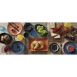 Farfurie de servire albastra, 350x210 mm, Fine Dine