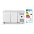 Masa rece cu 2 usi profesionala, inox, ARKTIC by Hendi Profi Line, interval temperatura -2/+8 gr C, 250W, 136x70x(H)85 cm