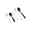 Lingura Hendi pentru salata, plastic SAN, neagra 335 mm 60 ml
