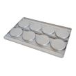 Tava cu forme rotunde 600x400mm - Errepan
