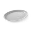 Tava fast food ovala gri Hendi, 265x195x(H)20 mm