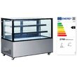 Vitrina frigorifica de prezentare interval temp. 2/6?C, corp inox, 510 litri, 490 W ARKTIC by Hendi, 1515x675x(H)1210 mm, Clasa energetica C