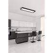 Plafoniera LED Munich 90 cm, neagra - ACB Iluminacion