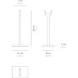 Suporturi pentru lămpi modulare Pencil
