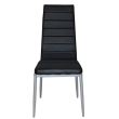 Scaun metalic cu piele Lady