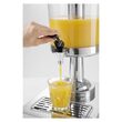 Dispenser suc 8 lt, suport inox, container din policarbonat, Hendi, robinet antipicurare, 260x360x(h)560 mm