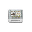 Vitrina rece pt prezentare, 120 lt, interval temp. 2-6 gr C, 160 W, corp inox, ARKTIC by Hendi, 707x570x(H)680mm, Clasa energetica B
