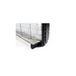 Capcana insecte - voltaj mare 2000-2500 V- acoperire 100 mp - 40W - Hendi - 485x90x(H)310 mm