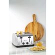 Prajitor paine, 4 felii, inox, 240V/1500w, 295x335x(H)180mm