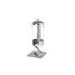 Dispenser profesional pentru suc 5 litri, sistem racire cu cuburi gheata, corp inox, cuva policarbonat, robinet anti-picurare, Hendi, 28x22x(H)51 cm