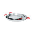 Tigaie Paella cu 2 manere ,60 cm diametru x 4 cm inaltime, din otel de inalta calitate, Hendi, pentru echipamente pe gaz
