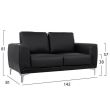 Set canapea 3 piese Kenzie