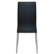Scaun metalic cu piele Lady