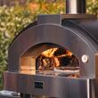 Cuptor pe vatra pentru pizza model Quick, pe gaz, 1 camera, capacitate 2 pizza - Alfa Forni