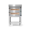 Cuptor electric modular cu doua camere, 2+2 pizza 30 cm Tiziano Cuppone