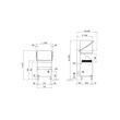 Masina de spalat vase cu capota Advance CH150-BT