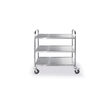 Carucior Hendi inox pentru 3 tavi