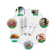 Set 2 role pungi vacuum gofrate 20 cm x 6 metri, Hendi, 2 straturi, 75 microni grosime, filtru UV