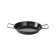 Tigaie paella cu 2 manere, otel emailat, 24 cm diametru x 4 cm inaltime , Hendi, potrivita si pentru servire