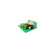 Tocator verde, Gastronorm 1/1, 530x325x(H)12 mm, polietilena HDPE 500, respecta normele HACCP