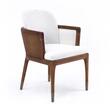 Scaun din lemn cu spatar Elegance - Caris