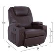 Fotoliu din piele Comfort Relax