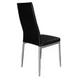 Scaun metalic cu piele Lady