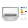 Vitrina de prezentare pentru inghetata, 77 lt, -18/-25 gr C, corp inox, ARKTIC by Hendi, 867x735x(H)373mm, Clasa energetica E