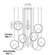 Candelabru Halo 40W LED 2960lm - ACB Iluminacion