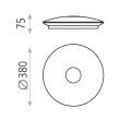 Plafoniera LED Live, 38 cm - ACB Iluminacion