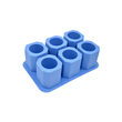 Forma din silicon durabil pentru cuburi de gheata tip pahar pentru shot, Hendi, 12.5x19x(H)6 cm, potrivita si pentru uz profesional