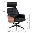 Scaun din piele ajustabil Relax