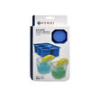 Forma din silicon durabil pentru cuburi de gheata tip pahar pentru shot, Hendi, 12.5x19x(H)6 cm, potrivita si pentru uz profesional