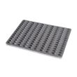 Tava cu forme pentru merdenele 600x400mm - Errepan