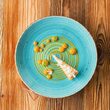Farfurie Fine Dine, colectia Tukurus, dimetru 300 mm, portelan, rezistenta la temperaturi pana la 180 C